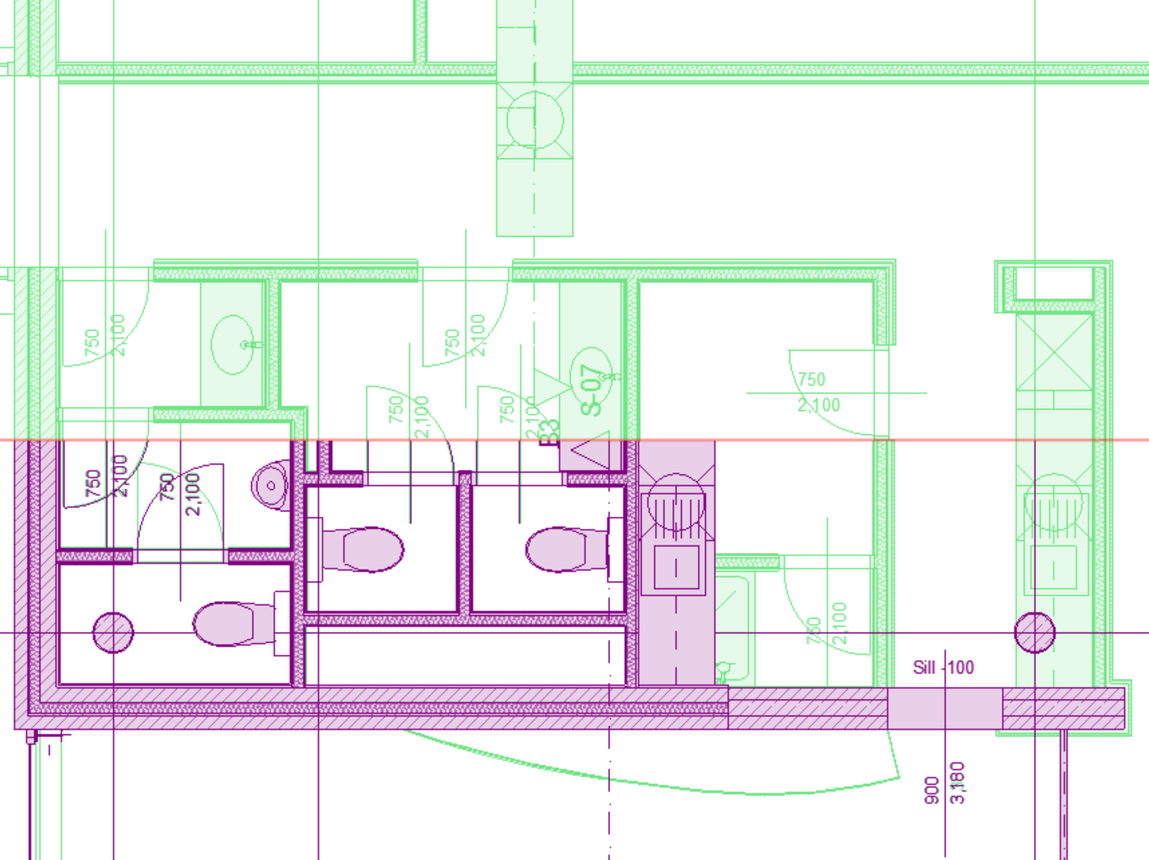 Archicad Green Line
